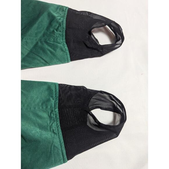 Obermeyer Stiletto T Thermolite Insulated Ski Pants Retro Green Size 10 Tall - Picture 5 of 14